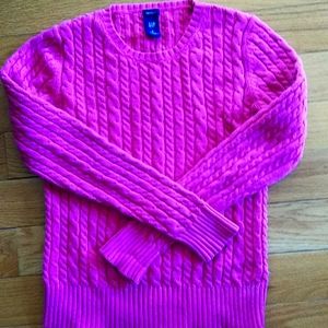 Pink sweater, size medium